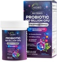 Probiotics for Digestive Health - Probiotic Blend 100 Billion CFU Per Capsule - 16 Premium Strains & Prebiotics for Women & Men, Occasional Constipation, Gas, Gut, Immune Health Support - 60 Capsules