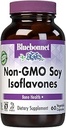 Bluebonnet Non-GMO Soja Isoflavoner, Knoglesundhed *, Vegan, Kosher Parve, Gluten- Free, 60 Vegetabilske kapsler, 60 Servering