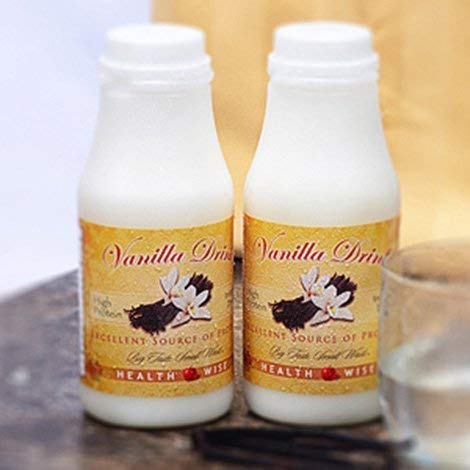 Fit Wise - High Protein Diet | Vanilla Drink | Low Calorie, Low Carb (6-Pack Bottles) by Healthwise