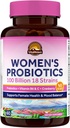 Vitalitown Women 's Probiotics against 124; 100 Millioner CFU' er 18 Stammer og / eller 124; Prebiotics, VC & B6, Cranberry against 124; Hylde Stainable against 124; Vaginal, Urinal, fordøjelig & Mood Support