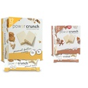 Power Crunch Protein Wafer Bars High Protein Snacks Delicious Taste Peanut Butter Crème 1.4 Ounce (12 Count) & Cinnamon Roll 1.4 Ounce (12 Count)