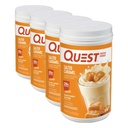 Quest Nutrition Salted Caramel Protein Powder, 26g Protein, 1g Sugar, Low Carb, Gluten Free, 1.6 Pounds, 24 Servings (Pack of 4)