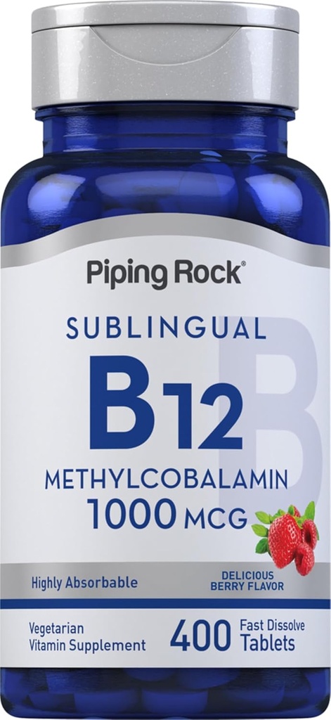 Piping Rock Vitamin B12 Sublinguale tabletter