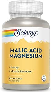 Solaray Malic Acid med Magnesiumstearat 124; 90 CT