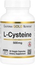 California Gold Nutrition L- Cysteine, AjiPure ®, 500 mg, 60 Veggie Capsules
