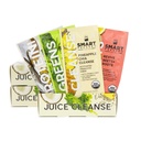 SMART Pressed Juice 3-Day Organic Juice Cleanse | Healthy Detox Program | Vegan Vanilla Protein, Cold-Pressed Greens, Beets & Pineapple Chia Cleanse | High Fiber & Vegan