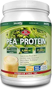Olympian Labs Vanilla Pea Protein, 494 Bedste, 13 Servere