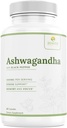 Ashwagandha 1300mg Capsules – Stress Relief & Cortisol Support, Immune & Energy Boost, Mental Clarity, Herbal Adaptogen Supplement – 60 Count