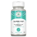 Natural Balance Super Pep Budd124; All Day Herbal Energy Supplement Budd124; med Eleuthero, Kola Nut, Gotu Kola, B- Vitaminer & Chrom Budd124; 60 Kapsler, 30 Servere