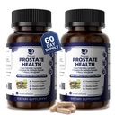 Lukaree Prostate Health Supplements for Men - 18 in 1 Saw Palmetto with Pumpkin Seed & Nettle - Advanced DHT Blocker - Urinary Tract Health Support - with Ashwagandha, Reishi, 2 Pack