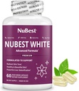 NuBest White - Glutathione 400mg & Milk Thistle Extract - Skin Brightening Supplement - Hjælper smukke og strålende hud - Antioxidant Supplement & Afgiftning Medical 124; 1 Måned Supply
