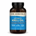 Dr. Mercola antarktisk krill olie dobbelt styrke - 2.000 mg - Omega-3 tillæg med EPA & DHA - understøtter hjerne, hjerte, fælles & immunforsvar - GMO- Free & Gluten- Free - 90 kapsler (30 Servere)