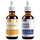 Rejuvica Health Active Rhodiola + Active Kava Kava - Calm Support Bundle - Liquid Delivery for Better Absorption