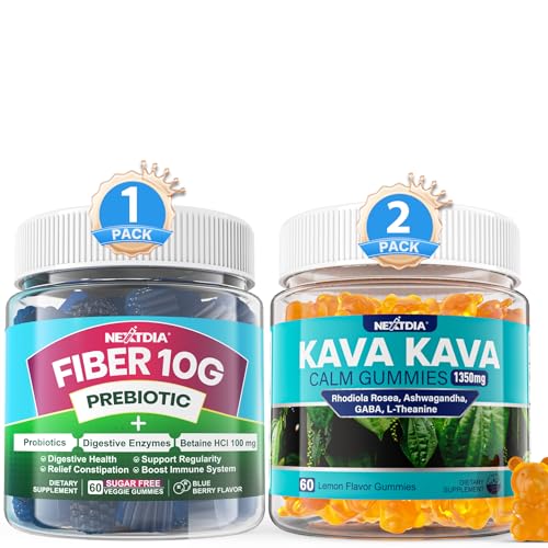 Nextdia Fiber, Kava Gummies