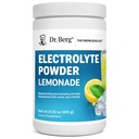 Dr. Berg Zero Sugar Hydration Keto Electrolyte Powder - Forbedret w / 1000 mg kalium & Real Pink Himalayan salt (IKKE bordsalt) - Lemonade Flavor Hydration Drink Mix Supplement - 100 Servering