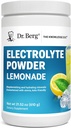 Dr. Berg Zero Sugar Hydration Keto Electrolyte Powder - Forbedret w / 1000 mg kalium & Real Pink Himalayan salt (IKKE bordsalt) - Lemonade Flavor Hydration Drink Mix Supplement - 100 Servering