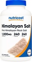 Nutricost Pink Himalayan Salt Capsules 1000mg, 390mg Natrium, 240 Kapsler - Non- GMO, Gluten Free