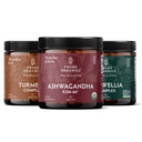 Inddrivelse Trio 120 - KSM- 66 Ashwagandha + gurkemeje C3 Complex + Boswellia Complex - Boost Immunitet, Fælles støtte, Reducerer smerte