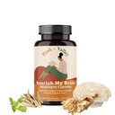 Peak + Valley Nootrop Brain Support Supplement til hukommelse og fokus med Lions Mane Mushroom & Ashwagandha - 60 Ct Adaptogen kapsler - voksne / seniorer - Kognitiv, hjerne tåge, energiformel