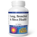 Naturlige faktorer Lung, Bronchial & Sinus sundhed - Åndedrætstilskud - Understøtter Lung & Sinus sundhed - Understøtter Sund Lung Tissue & Mucus konsistens - 90 tabletter (90 Servere)