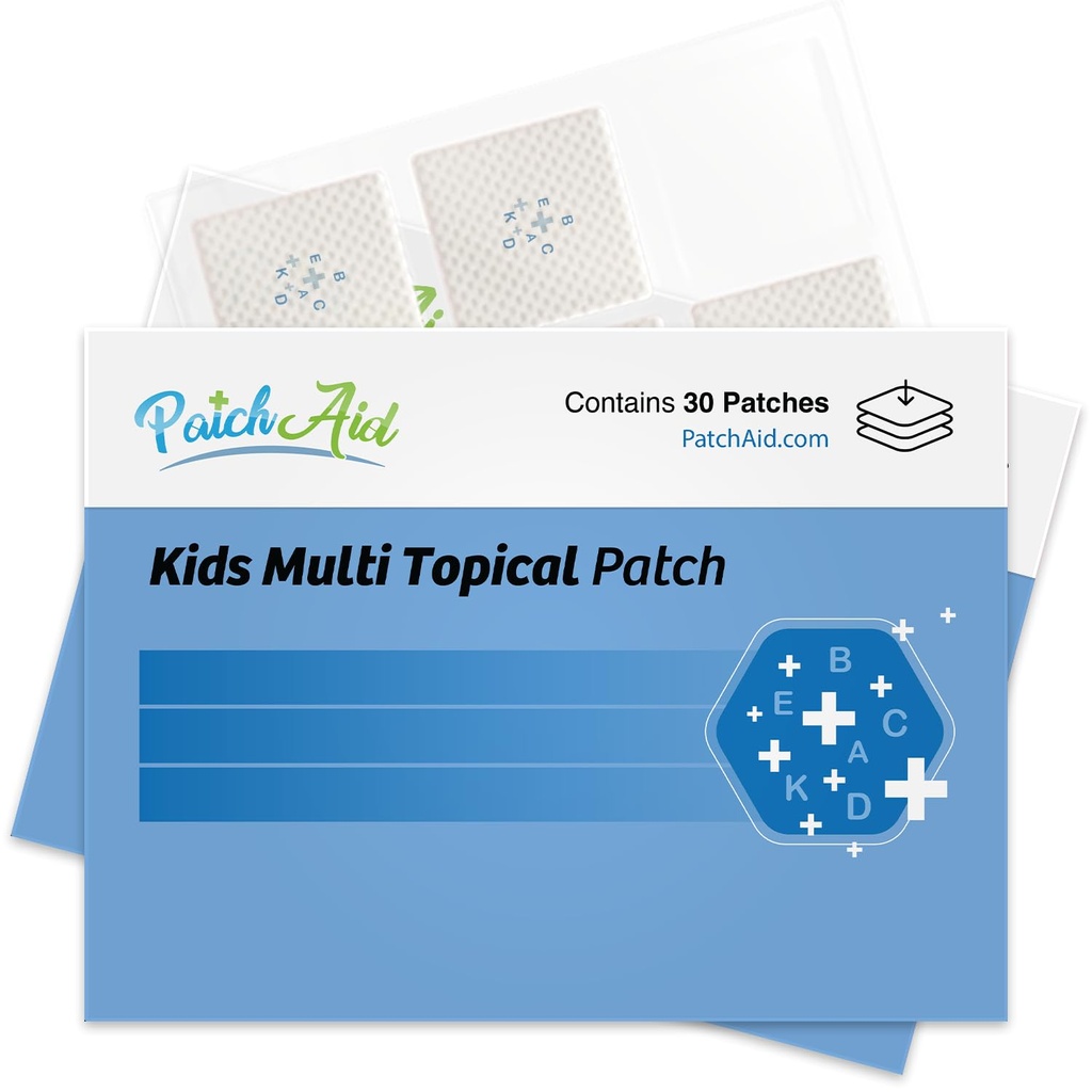 PatchAid Kids Multi Plus Topical Patch with Omega-3 30-Day Supply