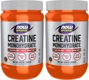 Now Sports Nutrition, Creatinine Monohydrat Powder, Mass Building * / Energy Production *, 21.2-Ounce (pakke med 2)
