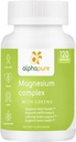 Magnesiumkompleks med grønne, Magnesiumglycinat, Magnesiumgluconat og Magnesiummalat giver 250 mg elementært Magnesium per servering, Testet af tredjepart. Plus fem grønne rige i Magnesium