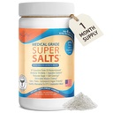 Dr. Liz Cruz Super Salts - Elektrolyter, Hydrating Powder w / Natrium, Magnesium, Calcium, Kalium, Curbs Cravings, Ingen sukker eller kunstig smag