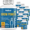 NuBest Grow Power - Kraftfuld Bone Strength Formel for børn (10 +) & Teens - Understøtter sund Bone Sundhed, Samlet sundhed med calcium, D3- vitamin, Phosphorus, Magnesium & mere - 12 Pack