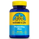 NATUR 'S Life Protecting Zink 50mg med 2,5 mg kobber - Chelated Zink supplement til immunforsvar, ben sundhed, muskelfunktion og hjerte sundhed støtte, 60- dag garanti, 250 Servere, 250 tabletter