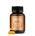 JSHealth Daily Energy Supplement. Once Daily Energy Vitamins for Women with American Ginseng, Rhodiola, B Vitamins, Vitamin C, Zinc. Supports Stamina and Stress. Vegan (30 Tablets)