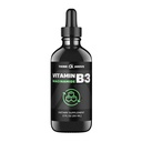 Vitamin B3 Niacinamid Væske - Ikke flush form af B3 Niacin - Praktisk Vitamin B3 Niacinamid dråber til kvinder og mænd - Let at synke 2oz (60ml)