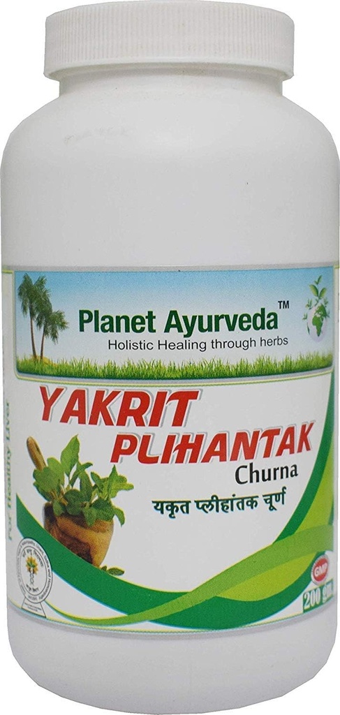 Planet Ayurveda Yakrit Plihantak Churna Powder - 200 g - Ayurvedic Remedy by Planet Ayurveda - 1 Jars
