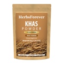Herbsforever Khas Powder | Vetiveria Zizanioides | Natural Dietary Fiber | Non-GMO, Vegan, Gluten-Free | 454 GMS