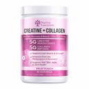 Creatine for Women + Collagen Peptides 5g Each - Muscle, Beauty, Performance