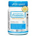 Life- Space Premium Broad Spectrum Probiotika, 2 måneder Servering, 32 Millioner CFU & 15 Diverse Strops, Formuleret til daglig fordøjelsessundhed & immunsundhed, Probiotika til kvinder & mænd, 60 Veg kapsler