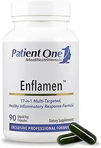 Patient One Enflamen | Supplement to Support Healthy Inflammatory Response and Joint Comfort* | with Turmeric, Ginger, Capsicum and More | 90 Capsules