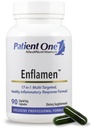 Patient 1 Enflamen • 124; supplement til støtte sund inflammatorisk respons og fælles komfort • 124; med gurkemeje, Ingefær, Capsicum og mere • 124; 90 kapsler