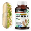 BIO KRAUTER Hestehale Herb Kapsler - 800 mg Styrke - 100 Tæl - Hestehale Pulver Kapsler - Hårstøtte