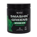 MASF Kosttilskud Smashin 'Greens Superfood Organic Blend - 15 Serveringer - Boost Energy, Immun Support, fordøjelsessundhed med økologisk hvedegræs, Spirulina, Chlorella - NSF Certified