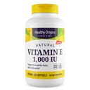 Sunde oprindelser E-vitamin, 1000 IE (naturlige) Blandede tocopheroler - vitamin E tillæg - Glutenfri & non-GMO hud, hår & negle Vitamin - 120 Softgels