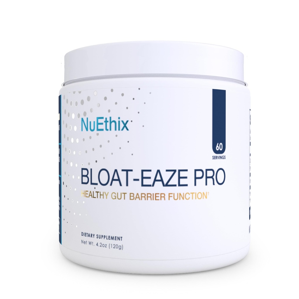 NuEthix Formuleringer Bloat Eaze Pro støtte til Gut Barrier funktion Kosttilskud, 60 Servere