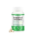 Complete Digestive Enzymes Supplement for Gut Health & Bloating Relief - Enhanced with Lipase Amylase Bromelain for Protein Carb & Fat Digestion - 120 Capsules (01)