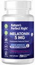 Nature 's Perfect Night Budd124; Melatonin 5mg