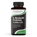 LifeSeasons Essentials S. Boulardii Probiotic - understøtter immunfunktion & fordøjelsesregel - fremmer en sund Gut & stærkere intestinal Laning - Eases fordøjelse - Saccharomyces - 60 kapsler