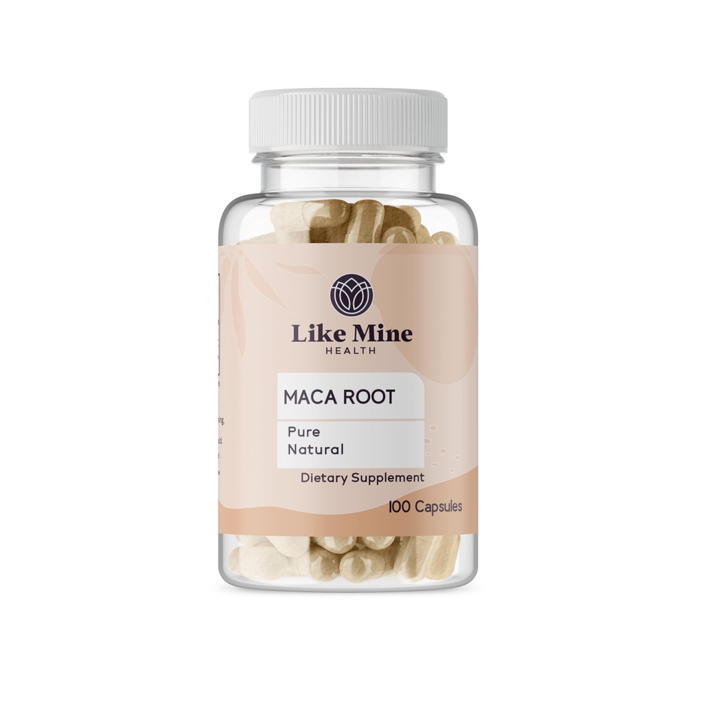 Ligesom mine Maca Root (100 kapsler) Pure, Ingen Fillers, Single Ingredient