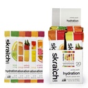 Skrattch Labs Hydration Packets - Hydration Drink Mix, Variety Pack (20 Single Serving Packets) - Elektrolyte Powder Udviklet til atleter og Sports Performance, Gluten Free, Vegan, Kosher