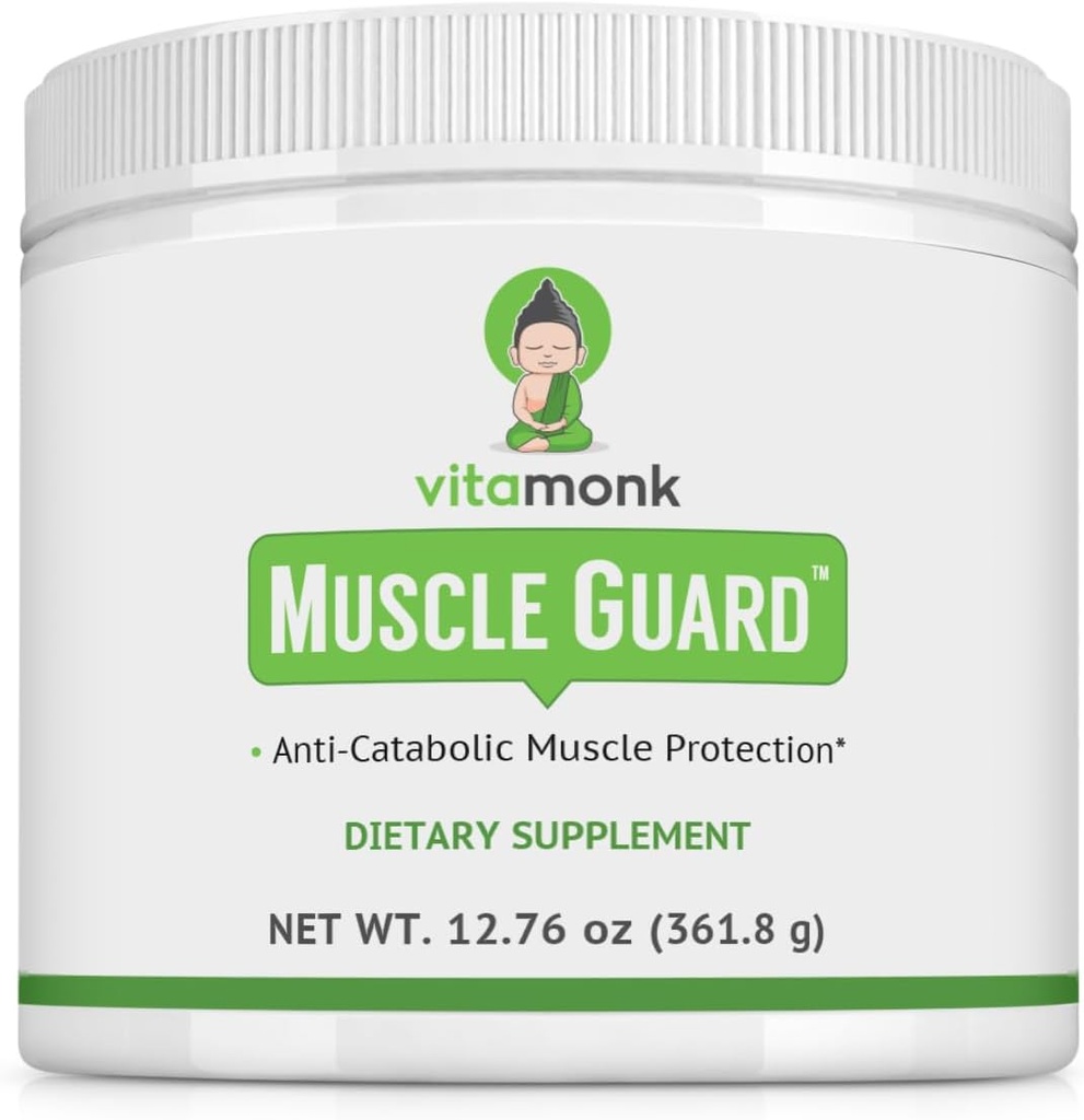 VitaMonk Muskelbuilder med HMB, EAA, D-vitamin, Magnesium - Muskelopbygning Kosttilskud, MuskelGainer, Muskeltillæg, Kosttilskud til Muskelvækst