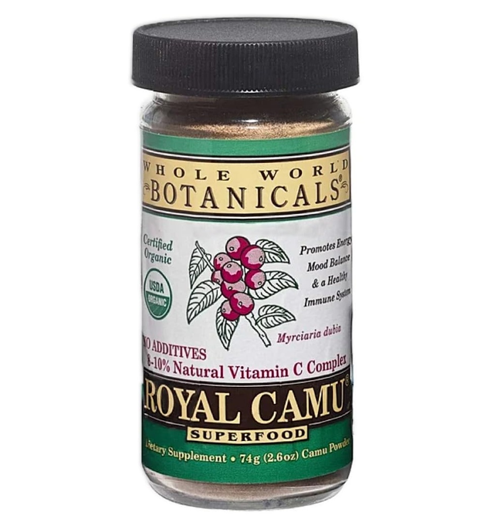 Royal Camu Camu Powder - Whole Fruit (Dark) Powder Natural Vitamin C Source