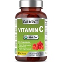 Vegan Whole Food Vitamin C, Two Ingredients (Organic Whole Acerola Cherry Powder and Organic Vegan Capsule), Non-GMO, Third Party Tested, 60 Day Supply